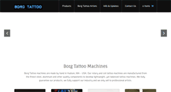 Desktop Screenshot of borgtattoo.com
